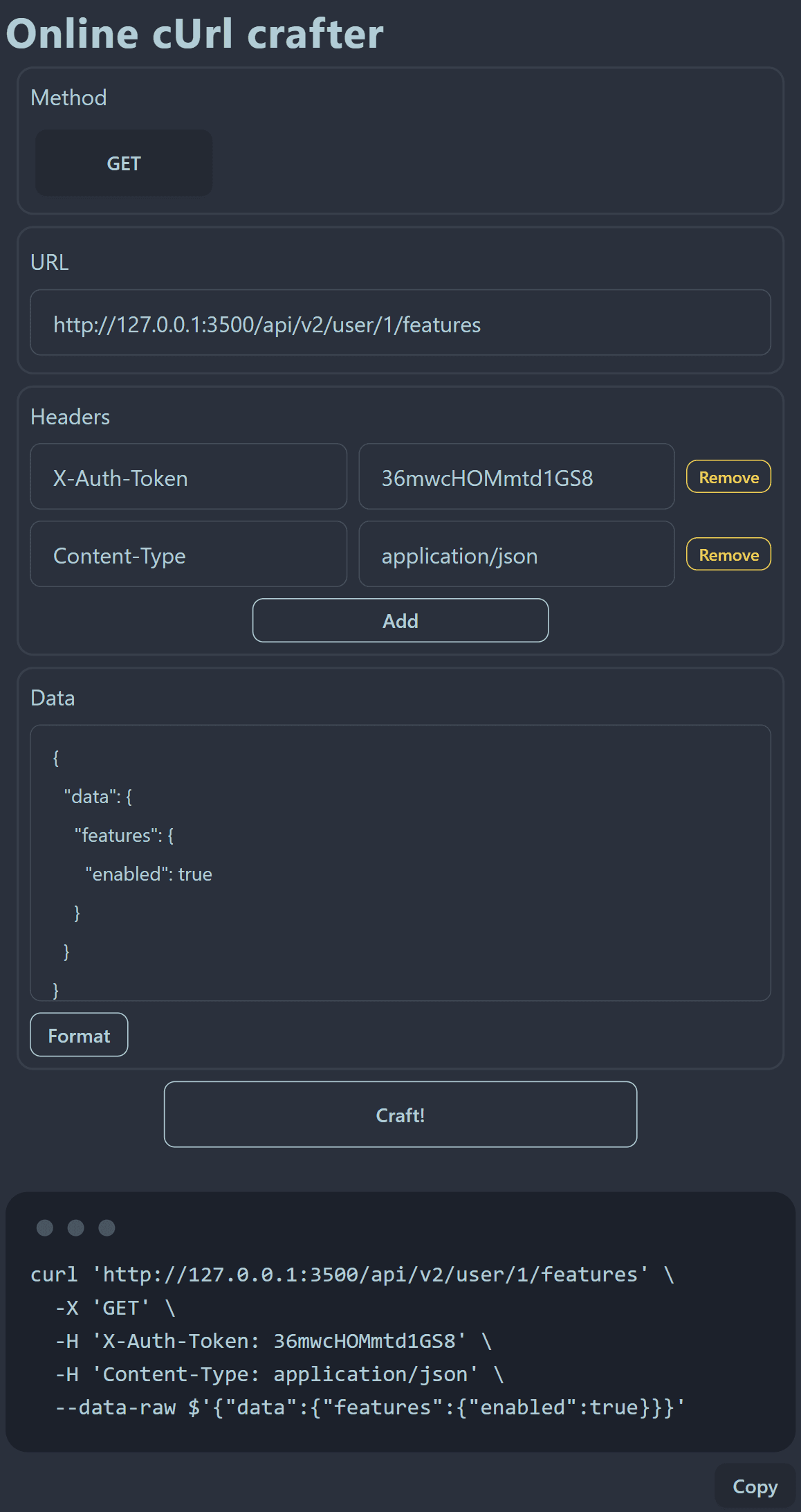 medium size form view